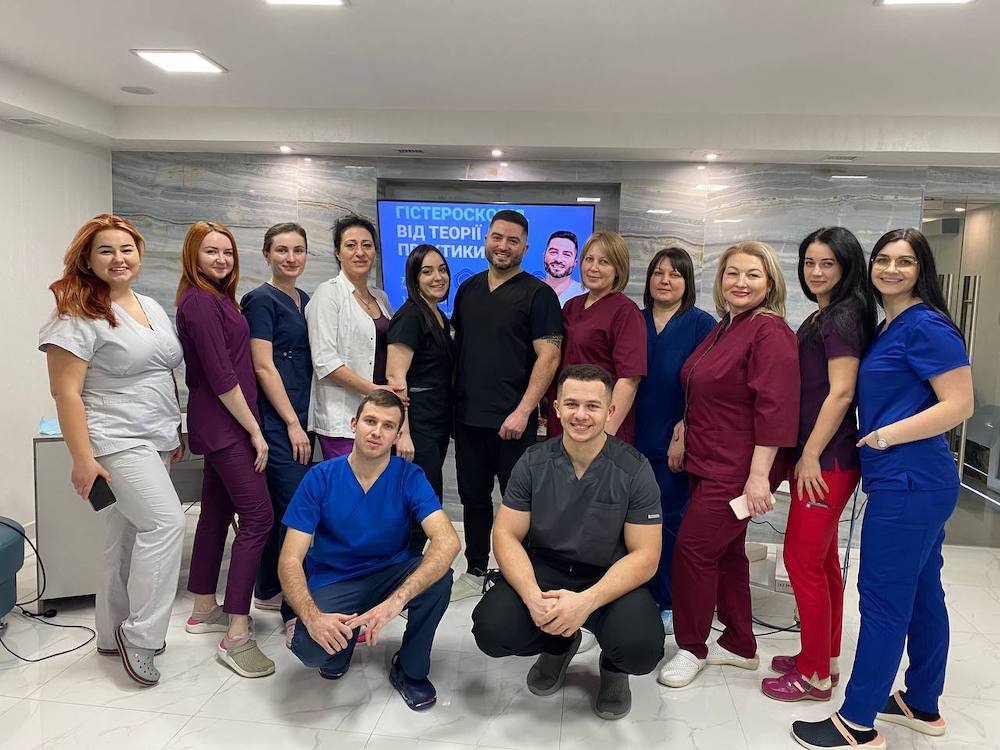 В Мед-Атлант завершився черговий практичний курс «Гістероскопія. Від теорії до практики»